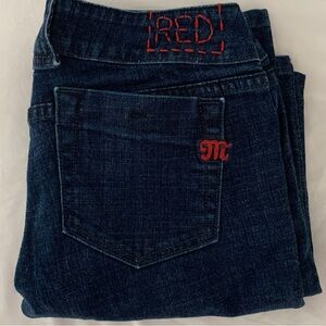 Miss Me Red Drew Bootcut Denim Jeans size 29